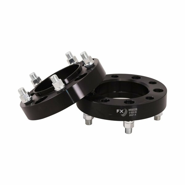 Trailfx WHEEL SPACER, HUB CENT WHL SPCR BLK 5X150 W559003B